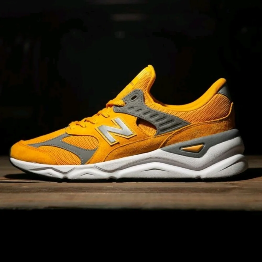 NEW BALANCE X-90 'Goldrush' Reconstructed Limited Edition Training Sneakers SZ 7